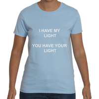 Ladies Light Blue T-Shirt